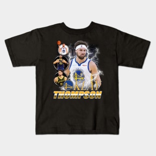 RETRO VINTAGE KLAY THOMPSON BOOTLEG Kids T-Shirt